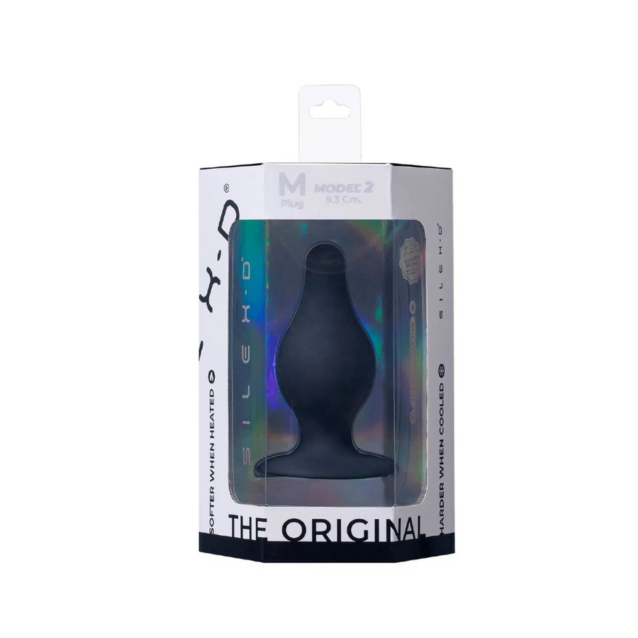 Korek Analny Plug Model 2 Black Silexd