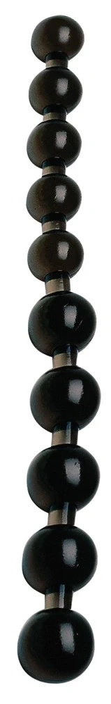 You2Toys kulki analne elastyczne 10 szt. czarne 27,5 cm