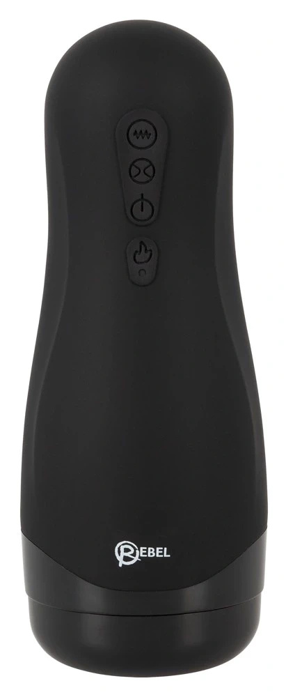 Rebel Model 3w1 – masturbator z podgrzewaniem i wibracjami, 26 cm