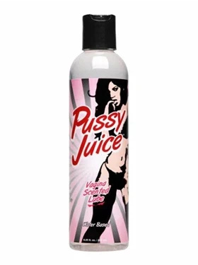 XR Brands Pussy Juice lubrykant na bazie wody o zapachu intymnym 244 ml