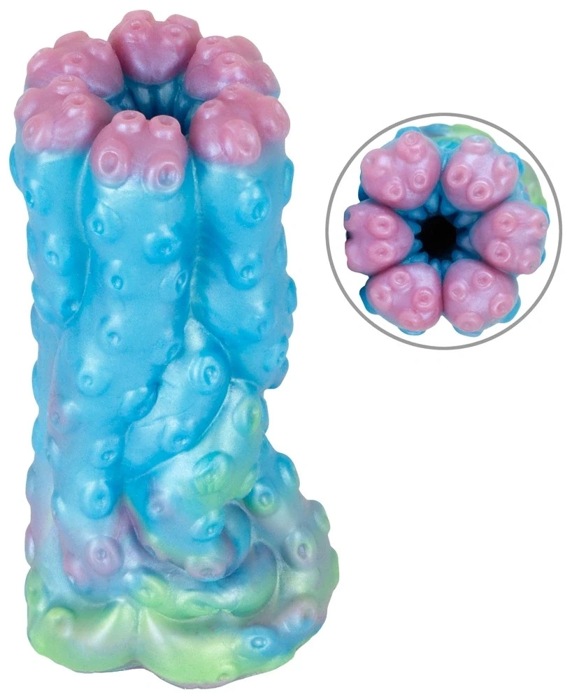 Beasty Cocks Cecaelia Stroker masturbator silikonowy, 16,2 cm