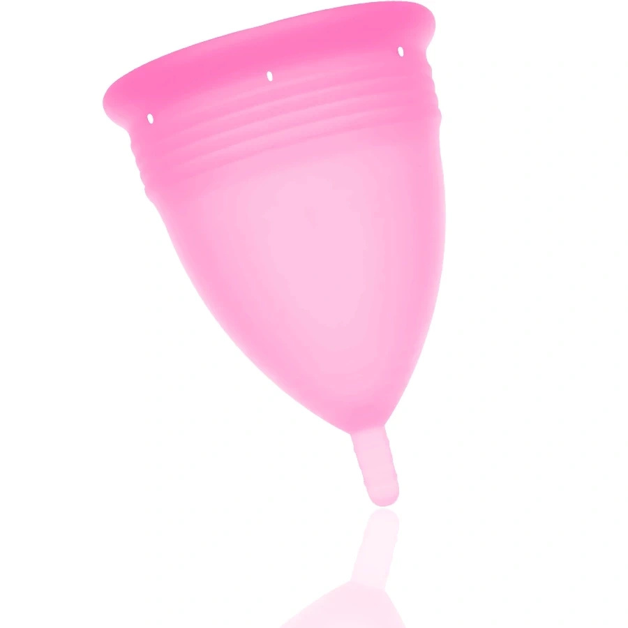 Stercup kubeczek menstruacyjny L, różowy, silikonowy, 24 ml
